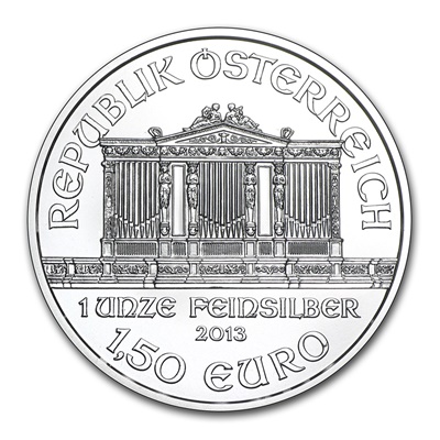 (image for) 2013 1oz Silver PHILHARMONIC